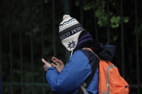 Κρύο - Πολίτης με σκούφο