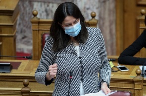 Η υπουργός Παιδείας, Νίκη Κεραμέως