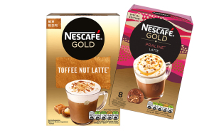 Δώστε άλλη γεύση στον χειμώνα σας, με τα νέα limited edition Nescafé Gold Toffee Nut Latte και Praline Latte.