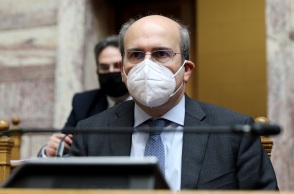 Ο υπουργός Εργασίας, Κωστής Χατζηδάκης 