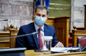 Ο υπουργός Τουρισμούς, Χάρης Θεοχάρης 