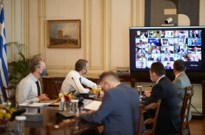 Συνεδρίαση του Υπουργικού Συμβουλίου μέσω τηλεδιάσκεψης