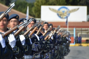 Τελετή ορκωμοσίας νέων σμηνιτών (φωτογραφία αρχείου)
