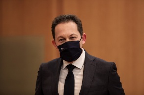 Ο κυβερνητικός εκπρόσωπος, Στέλιος Πέτσας