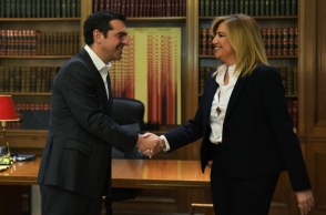 Αλέξης Τσίπρας, Φώφη Γεννηματά