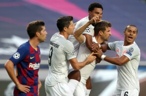 Η Μπάγερν Μονάχου στη συντριβή επί της Μπαρτσελόνα