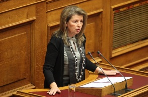 Η πρώην βουλευτής της Νέας Δημοκρατίας, Ευγενία Τσουμάνη - Σπέντζα