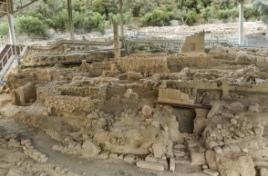 Ελεύθερνα, η νεκρόπολη της Ορθής Πέτρας