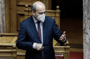 Ο υπουργός Περιβάλλοντος και Ενέργειας, Κωστής Χατζηδάκης