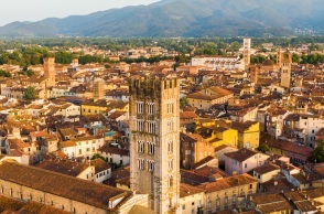 Η πόλη Λούκα στην Ιταλία