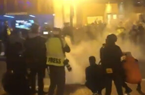 Βίαια επεισόδια σε διαδήλωση υπέρ του Τραμπ στις ΗΠΑ