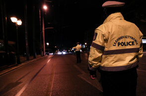 Μπλόκο της Αστυνομίας για την τήρηση του lockdown για τον κορωνοϊό
