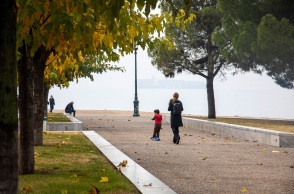 Στιγμιότυπο από το lockdown στη Θεσσαλονίκη