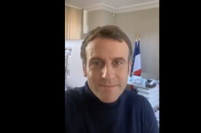 Ο Εμανουέλ Μακρόν στο πρώτο βίντεο από την καραντίνα λόγω κορωνοϊού