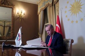 Ο Τούρκος πρόεδρος Ρετζέπ Ταγίπ Ερντογάν