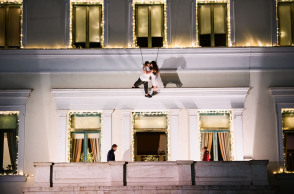 Στιγμιότυπο από το βίντεο της ομάδας Α2 για τη Νύχτα των Ευχών από τον Δήμο Αθηναίων