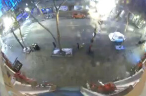 Κάμερα ασφαλείας στο Νάσβιλ των ΗΠΑ: Δευτερόλεπτα πριν από την ισχυρή έκρηξη