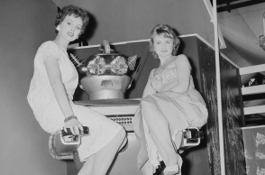 To ρομπότ Gygan σε έκθεση στο Λονδίνο το 1958