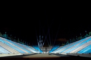 Πρόβες και τα γυρίσματα του βιντεοκλίπ της επετείου των 200 χρόνων μετά την Επανάσταση στο Καλλιμάρμαρο