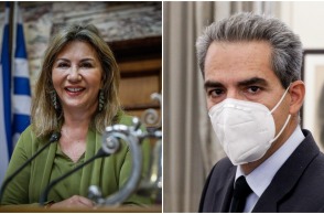 Οι νέοι υφυπουργοί Παιδείας, Ζέττα Μακρή και Άγγελος Συρίγος