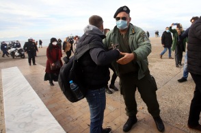 Ένταση και προσαγωγές στη Θεσσαλονίκη ανήμερα των Θεοφανείων