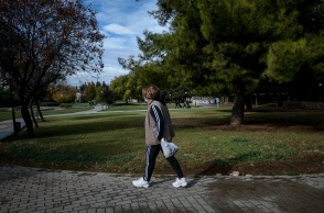 Στιγμιότυπο από το lockdown στην Αθήνα 