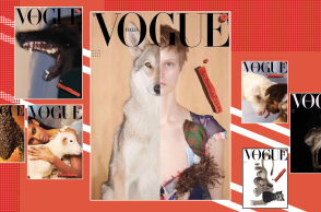Η ιταλική Vogue αφιερώνει το τρέχον τεύχος της στα ζώα