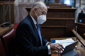 Ο Νίκος Δένδιας στην Επιτροπή Άμυνας και Εξωτερικών Υποθέσεων της Βουλής