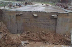 Κακοκαιρία στον Έβρο - Έπεσε γέφυρα στο Σουφλί