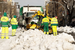 Μαδρίτη - Χιονοθύελλα