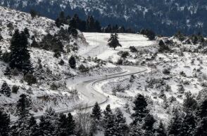  Χιόνια στο νομό Λάρισας 