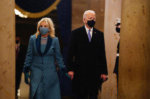 Ο Τζο Μπάιντεν, 46ος πρόεδρος των ΗΠΑ, και η σύζυγός του, Τζιλ