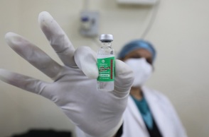 Στιγμιότυπο από τους εμβολιασμούς στην Ινδία