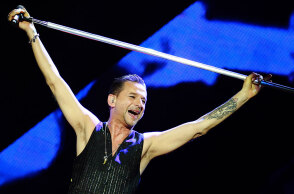 Στιγμιότυπο από τη συναυλία των Depeche Mode στην Αθήνα τον Μάιο του 2013