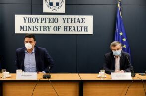 Βασίλης Κικίλιας και Σωτήρης Τσιόδρας