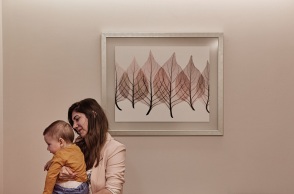 Γυναίκα με παιδί