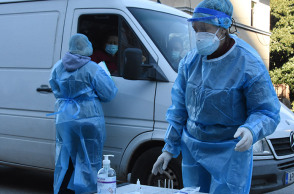  ΑΡΓΟΛΙΔΑ - LOCKDOWN -Διενέργεια drive through rapid tests στο Ναύπλιο