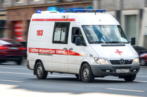 Ασθενοφόρο στη Μόσχα