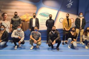  Συνάντηση του Λευτέρη Αυγενάκη με αθλητές και αθλήτριες της κωπηλασίας