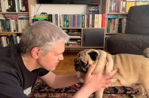 Ο Κυριάκος Αθανασιάδης με τον αγαπημένο του Αρσέν