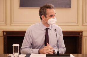 Ο πρωθυπουργός Κυριάκος Μητσοτάκης