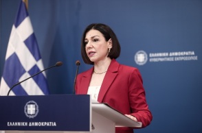 Η αναπληρώτρια κυβερνητική εκπρόσωπος, Αριστοτελία Πελώνη