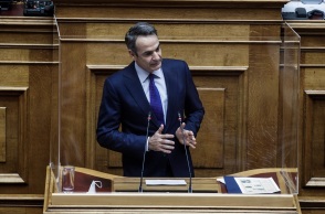 Ο πρωθυπουργός Κυριάκος Μητσοτάκης 