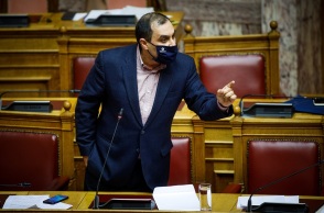 Ο υφυπουργός Ναυτιλίας και Νησιωτικής Πολιτικής, Κώστας Κατσαφάδος