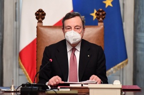 Ο πρωθυπουργός της Ιταλίας, Μάριο Ντράγκι