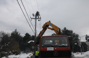 ΚΑΚΟΚΑΙΡΙΑ "ΜΗΔΕΙΑ" / ΠΡΟΒΛΗΜΑΤΑ ΑΠΟ ΤΗΝ ΧΙΟΝΟΠΤΩΣΗ ΣΤΗΝ ΠΕΡΙΟΧΗ ΤΟΥ ΔΙΟΝΥΣΟΥ
