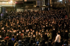 Πορεία για τον Δημήτρη Κουφοντίνα