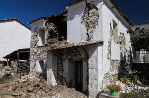 Σεισμός στην Ελασσόνα: Καταστροφές σε σπίτι στον οικισμό Μεσοχώρι (ΦΩΤΟ ΑΡΧΕΙΟΥ)