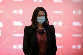 Η υπουργός Παιδείας, Νίκη Κεραμέως