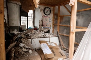 Σεισμός στην Ελασσόνα: Καταστροφές σε κτίρια